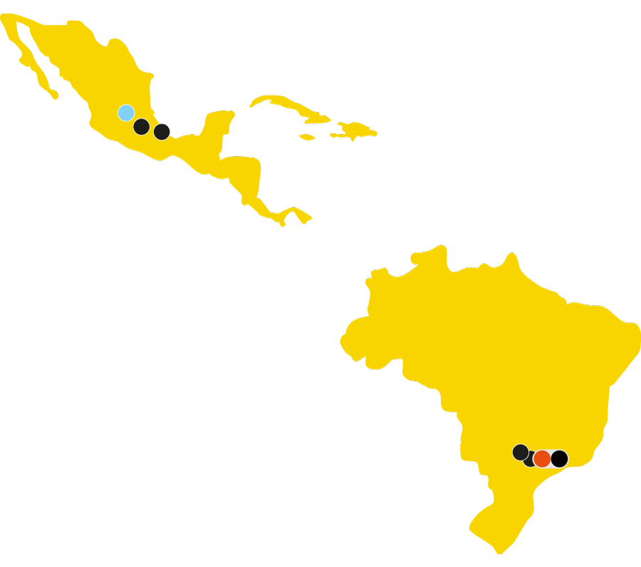 Brasil, Mexico & Central America