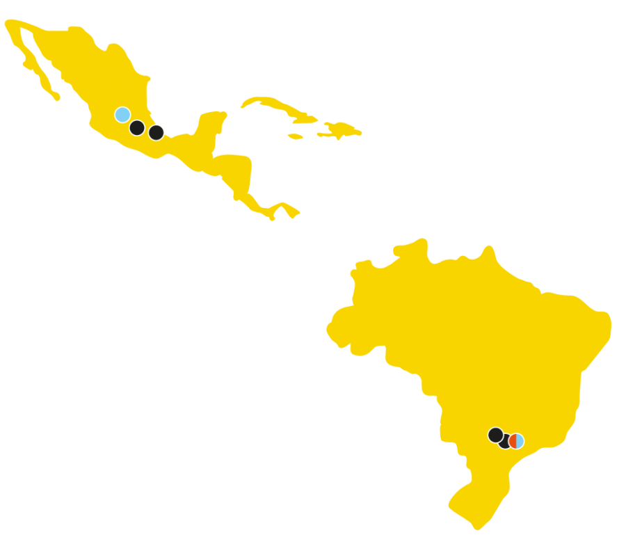 Brasil, Mexico & Central America