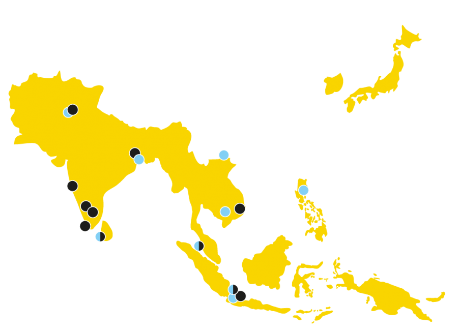 South & South East Asia