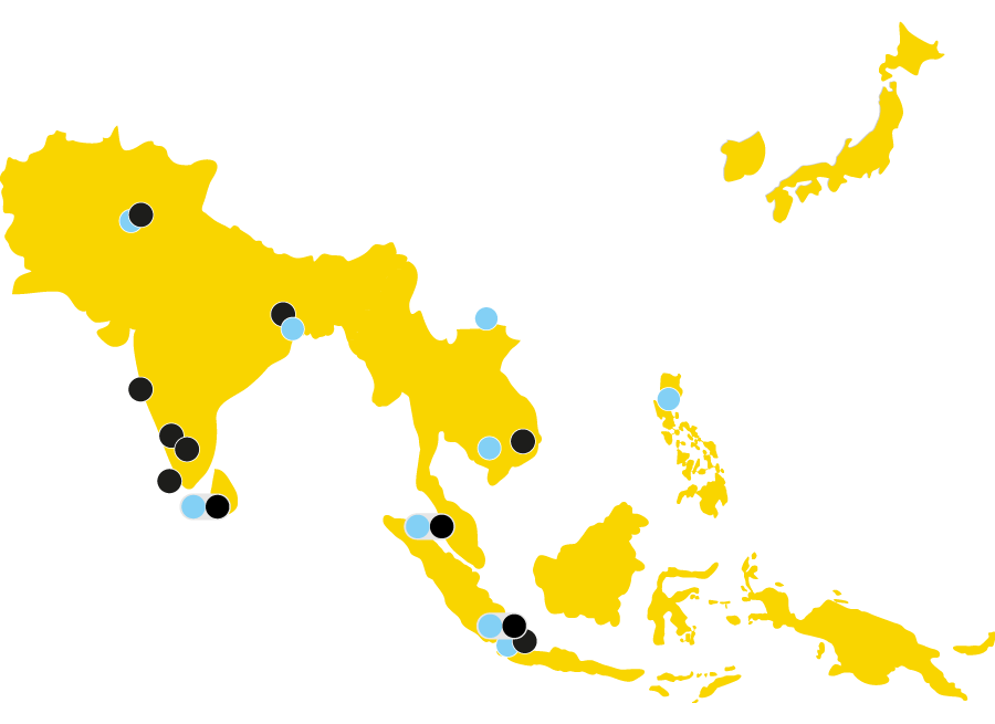 South & South East Asia